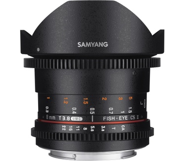Samyang Optics 8mm T3.8 VDSLR UMC Fish-eye CS II