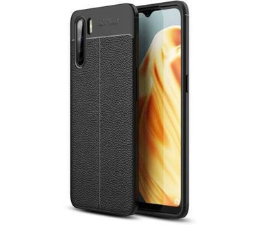 Just in Case Oppo A91 Back Cover Zwart