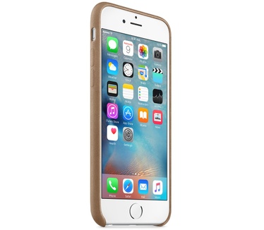 Apple Originele Hard Cover echt leer voor iPhone 6/6S Bruin