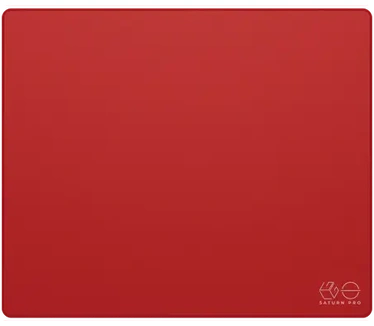 Lethal Gaming Gear Saturn PRO Gaming Firm/Mid Red - Muismat
