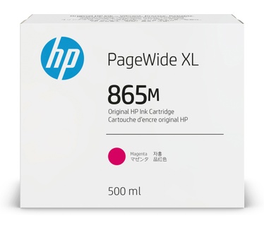 HP 865M 500 ml inktcartridge voor PageWide XL, magenta