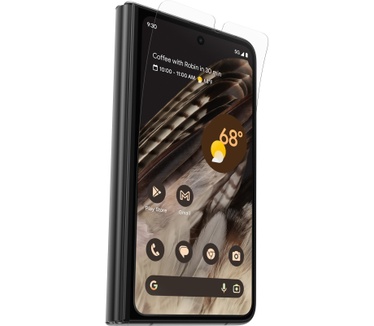 Otterbox OtterBox Alpha Flex-screenprotector voor Google Pixel Fold, ultrasterke bescherming tegen scheuren en schilfers, breukvast, antimicrobiële bescherming