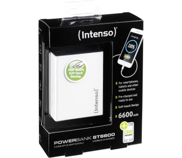 Intenso Softtouch ST 6600mAh Wit