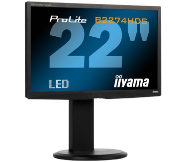 Iiyama ProLite B2274HDS-B1 Zwart