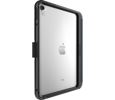 Otterbox OtterBox Symmetry Folio-hoes voor iPad 10th gen, schokbestendig, valbestendig, dunne beschermende folio-hoes, getest volgens militaire standaard, Blauw, Geen retailverpakking