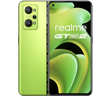 Realme GT Neo 2, 12GB ram, 256GB opslag Groen