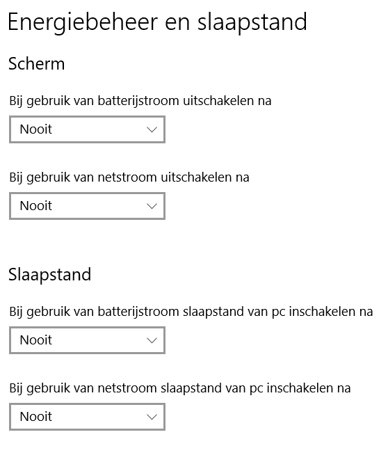 Behandeling dikte levering snachts downloaden - laptop valt uit - Windows clients - GoT