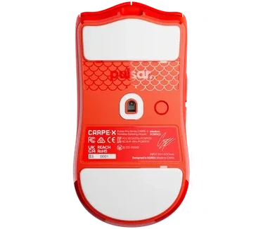 Pulsar Pro Series Carpe-X Oranje Gaming Muis