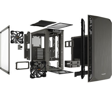 be quiet! Pure Base 500 Window Metallic Gray