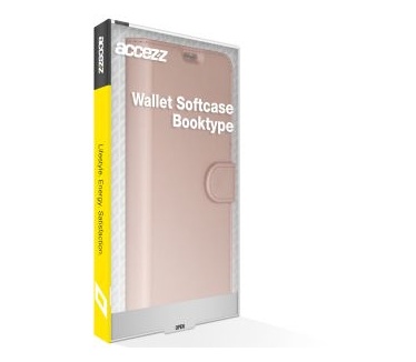 Accezz Wallet Softcase Bookcase iPhone 13 Pro Max - RosГ© Goud