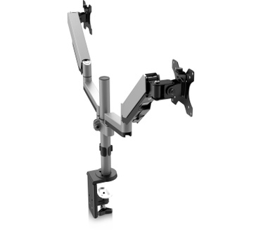 V7 Dual Touch Adjust Monitor Mount