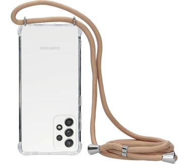 Mobiparts Lanyard Case Samsung Galaxy A52 (2021) Nude Cord