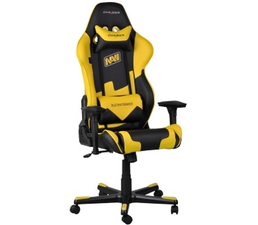 DXRacer Natus Vincere Edition Gaming Chair Zwart/Geel