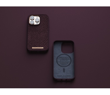 Njord byElements Salmon Leather Magsafe
