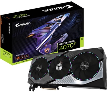 Gigabyte AORUS GeForce RTX 4070 Ti ELITE 12G