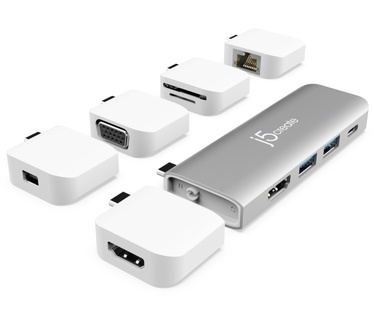 j5create JCD389-N Ultradrive Kit USB-C™ Multi-Display Modulaire Dock