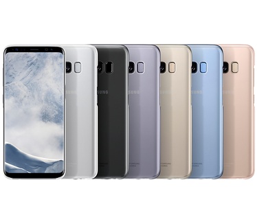 Samsung Galaxy S8 Clear Cover (Galaxy S8) Zilver