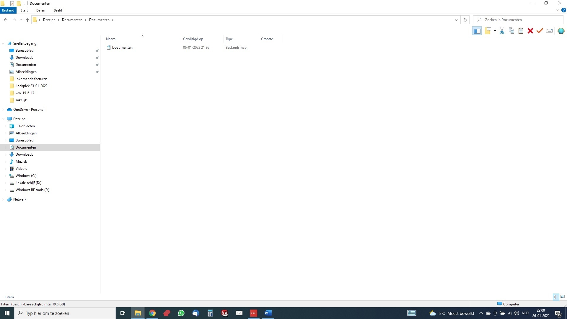 map in map tot een map maken Windows clients GoT