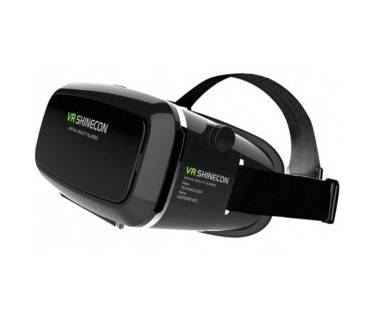 VR SHINECON Virtual Reality Bril voor smartphones - 4 tot 6 inch - Black