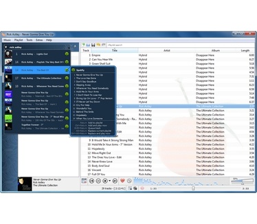 Clementine 1.0 screenshot (481 pix)