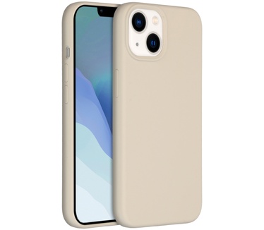 Accezz Liquid Silicone Backcover iPhone 14 - Stone