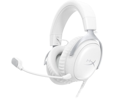 HyperX Cloud III – Casque de jeu filaire pour PC, PS5, Xbox Series X|S, pilotes coudés de 53 mm, DTS, mousse à mémoire de forme, cadre durable, micro ultra clair de 10 mm
