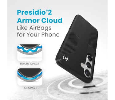 Speck Presidio2 Grip Samsung Galaxy S24 Plus Black - with Microban