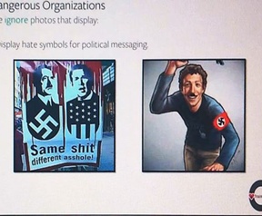 Facebook-regels voor verwijderen content
