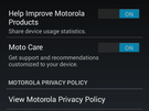Moto E - screenshots