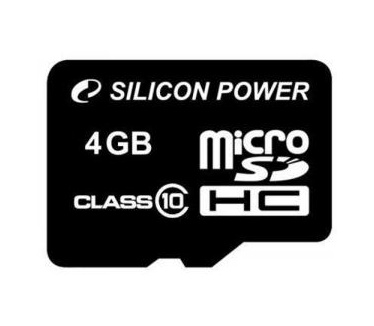 Silicon Power 4GB microSDHC