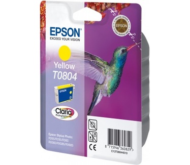 Epson inktpatroon Yellow T0804 Claria Photographic Ink