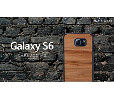 Man&Wood Cappuccino Case for Samsung Galaxy S6