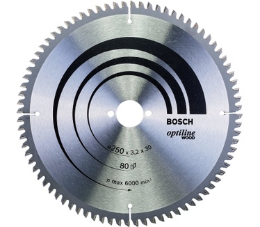 Bosch Optiline Wood Cirkelzaagbladen
