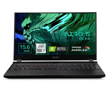 Gigabyte Aero 15 OLED KC, i7, RTX 3060, 16GB, 15,6" UHD OLED, 512 SSD, Win 10 Pro