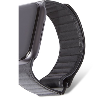 Decoded 38/40 mm Lederarmband mit Schlaufe für Apple Watch Series 2/3/4/5/6/SE