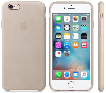 Apple iPhone 6s Leather Case Rosé Goud