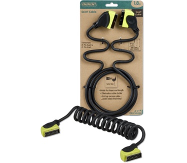 Eminent Twistable Scart Cable 1.8m