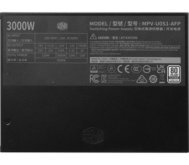 Cooler Master V Platinum 3000 Workstation
