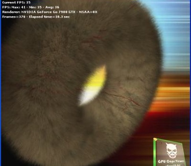 GPU Caps Viewer - Stress Test - Fur Demo