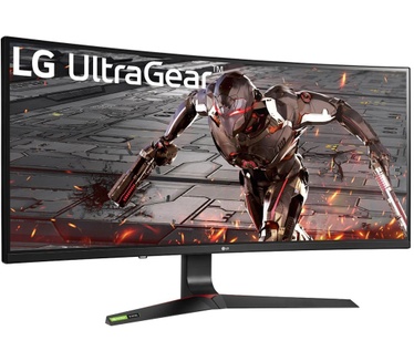LG UltraGear 34GN73A Rood, Zwart
