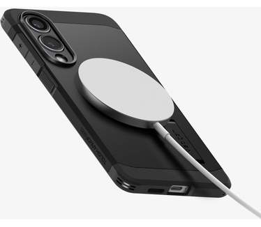 Spigen Galaxy S25 Edge Case Tough Armor AI (MagFit) Zwart