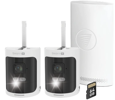Swann AllSecure4K Wireless Security Kit met 2 camera's