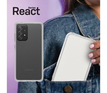 Otterbox React Series voor Samsung Galaxy A52/A52 5G, transparant - Geen retailverpakking