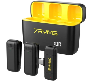 7RYMS Rimo S1(UC) 2.4G Dual-channel Draadloze microfoon USB-C