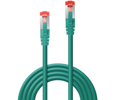 Lindy Rj45/Rj45 Cat6 3m Groen