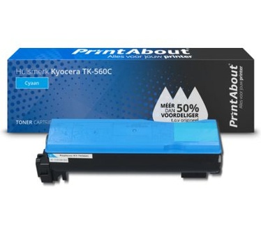 PrintAbout Huismerk Kyocera TK-560C Toner Cyaan