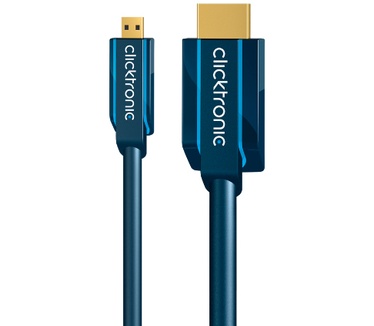 ClickTronic 2m Micro-HDMI Adapter