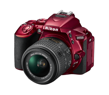 Nikon D5500 18-55 VRII-kit Rood