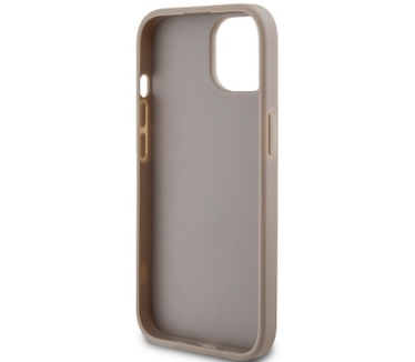 Guess 4G Triangle Logo Back Case - Apple iPhone 15 (6.1") - Wit Wit