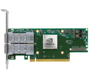 Nvidia MCX653105A-HDAT-SP ConnectX-6 VPI Adapter Card HDR InfiniBand and 200GbE Single-Port QSFP56 PCIe 4.0 x16 Tall Bracket (-SP indicates Single Pack)